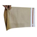 8inch X 12inch Eco Friendly Paper Bags Biodegradable Postage Satchels for sale