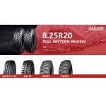 Deep Block Pattern 8.25 R20 Tyres Cuts Resistance Commercial Vehicle Tyres for sale