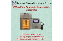 China Measuring Range 5-100 ℃ Fully Automatic Characteristic Viscometer Timing Range 0～999.99s supplier