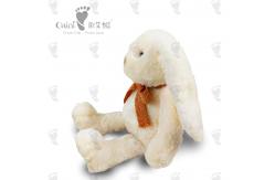 China 22 X 31cm CE Soft Plush Toy White Bunny Soft Toy Planet Friendly supplier