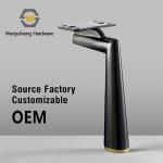 Modern Minimalist Electroplated Metal L-Shaped Support Legs for Sofas & Coffee Tables Anti-Slip Furniture Leg Hardware Fitting for sale