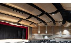 China Curved Aluminium Acoustic Panels Micro Composite Acoustical Ceiling Panels Tile 2x6 supplier