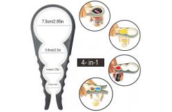 China 5 In 1 Multi Function Can Bottle Opener Kit With Silicone Handle supplier
