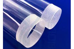 China Heat Resistant Clear Morse 6.5 Quartz Glass Bottle With Thread Mouth supplier