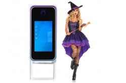 China Party Selfie Mirror Photo Booth Touch Screen Magical Mirror With Photo supplier