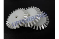 China Customized Size Round Nylon Cleaning Brush For Cigarette Machine supplier