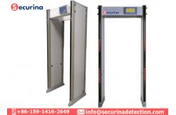 China Archway Walk Through Metal Detectors IP65 With Detection Zones Convert Function supplier