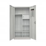 Multifunctional KD Metal Wardrobe Closets With Hanger and Adjustable Shelves for sale