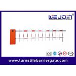 Smart Car Park Electric Boom Barrier Full Automatic For Freeway , Aluminium Alloy Material for sale