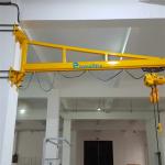 Electric Jib Crane With Chain Hoist Boosting Efficiency And Safety In Workplace