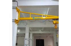 China Electric Jib Crane With Chain Hoist Boosting Efficiency And Safety In Workplace supplier
