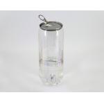 Round Plastic PET Canned Carbonated drink / Beverage Cans 120mm height for sale