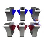 Automatic waist height Flap Barrier Gate for Enterprise ’ s Entrance and Exit Attendance for sale