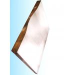 Narrow Side Copper Plated Aluminum Sheet Flat Optional Size Electical Conductivity
