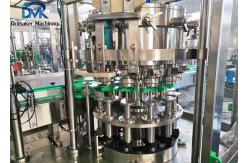 China 2 In 1 Can Filling Machine  Rotary Liquid Filling Machine 1500bph supplier