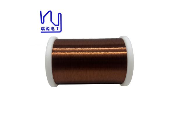 Micro Thin Grade 2 0.08mm Awg Enameled Copper Wire Uew Soldering
