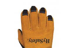 China Rollover Finger Tips Structural Firefighting Gloves With Wristlet NFPA 1971 supplier