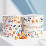 DIY Crafts High Tenacity Children's Day Ribbon Birthday Cake Cartoon Ribbon Baking Gift Strap Ribbon Hand Gesture Decoration for sale