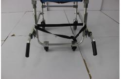 China 91cm Four Wheel Folding Scoop Stretcher Wheelchair That Goes Up Stairs supplier