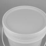 5 Gallon Stackable Plastic Buckets with UV Resistant Lid for sale