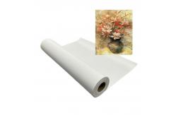 China Matte Wide Format Polyester Canvas Roll For HP LATEX Printers supplier