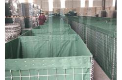 China Galvanized Wire Mesh 4mm Hesco Bastion Wall For Defensive supplier