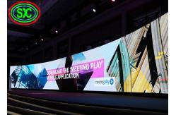 China Wifi Curve SMD p4 LED Screen 62500 pixel 16 scanning , Dustproof  Waterproof supplier