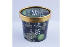 China Printing 4oz Ice Cream Paper Cup With Lid 120ml Disposable Customized supplier