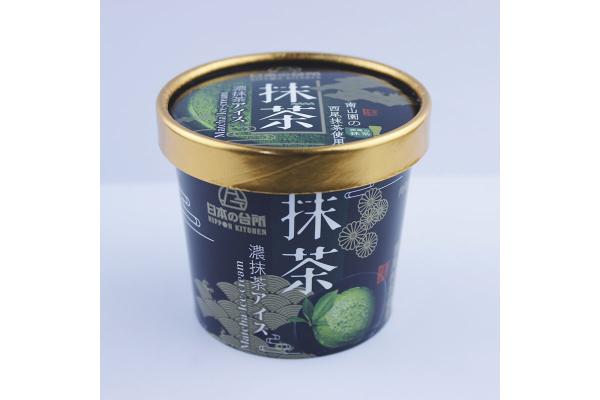 Printing 4oz Ice Cream Paper Cup With Lid 120ml Disposable Customized