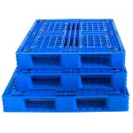 Euro Warehouse Forklift Racking HDPE Plastic Pallet 4 Way Entry Heavy Duty for sale