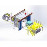 Automated Shuttle Rotomolding Machine for Manufacturing Plant for sale