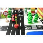 Highway Road Patterned Washi Paper Tape DIY Strong Adhesive Strength Long Shelf Life for sale