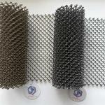 ODM Coil Architectural Mesh Curtain Metal Panels For Hotel Space Divider