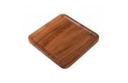 China Solid Wood Irregular Shaped Tableware Dinner Plate Kitchen Supplies supplier