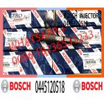 Genuine Diesel Injector 0445120518 For Common Rail Injector 0445120348 0445120347 0445120040 396-9626 for sale