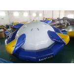 4 - 6 Person Water Inflatable Rotating Top Inflatable Water Gyro , Planet Saturn for sale