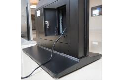 China Multifunctional Floor Standing Interactive Signage Display With Ultra Thin Body supplier