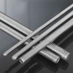 Industrial Carbon Steel Thread Rods Length 1m - 3m Customized Full Threaded Rod for sale