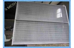 China Movable PVC Coated 6ftx10FT Temporary Fencing For Construction Site supplier