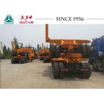 Durable Log Loader Trailer , Forestry Timber Trailers With Bogie Suspension for sale