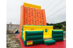 China Fire Proof Sports Game EN14960 Inflatable Climbing Tower supplier
