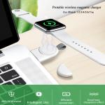 QC3.0 Usb Magnetic Wireless Charger Light Weight 205KHZ Plastic Electroplating for sale