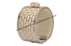 China SS304 Sheath Nichrome Resistance Wire Ceramic Band Heaters For Plastic Industry supplier