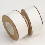Polyester White Cotton Twill Tape ISO14001 Personalised Cotton Ribbon for sale