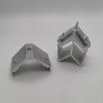 Aluminum 45-Degree Corner Bracket For Sliding Systems Square Hole Design for sale