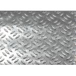 5052 5754 Embossed Aluminium Diamond Sheet 1060 3003 Tread Checker Plate for sale