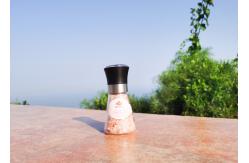 China Salt Pepper Grinder with 80ml Transparent Glass Condiment Bottle and Adjustable Head supplier