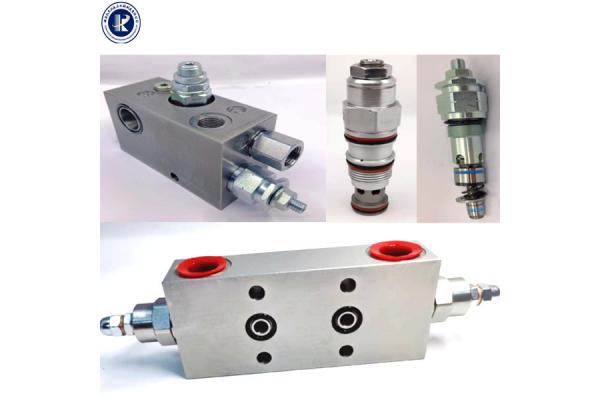 Custom Hydraulic Overcenter Valve VBCD-SE-3VIE Single Or Dual Cartridge