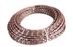 China 8.8mm Diamond Wire Saw for Marble Profiling Stone Cutting Tools supplier
