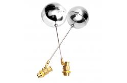 China 35.4cm Stainless Steel Ball Float Valve Brass Body CCC For Liquid supplier